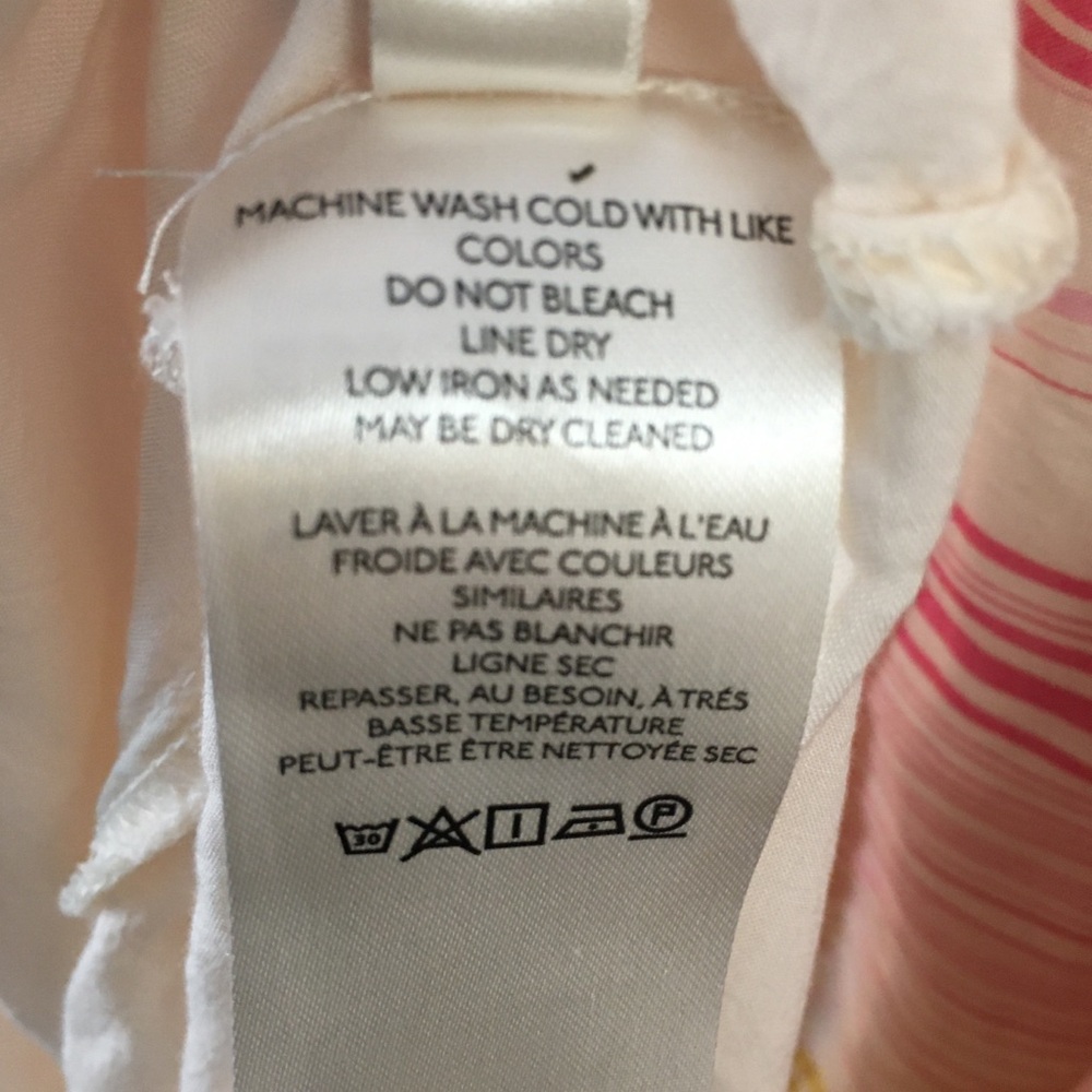 Anthropologie Tiered Short Sleeve Maxi Dress Small Pink Pockets Casual Oversized - Picture 9 of 12
